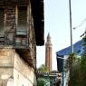 Antalya, Kaleiçi - Yivli Minaret from the street