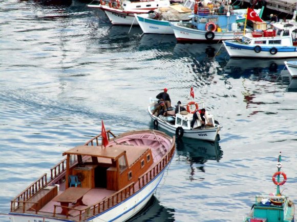 Antalya, Kaleiçi - Fisherman boat