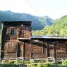 A wooden house in Macahel.