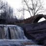 Old Seljuk bridge and waterfall