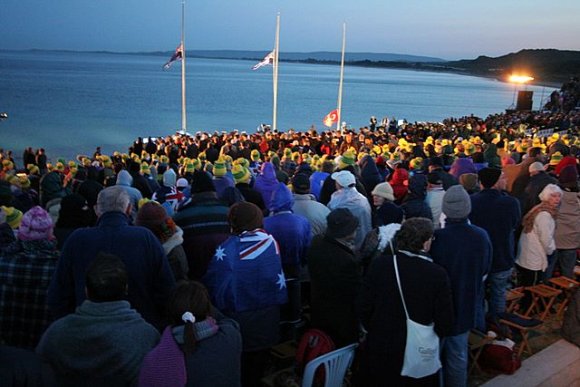 Gallipoli, Anzac Cove - Anzac Day 2007, Dawn Service