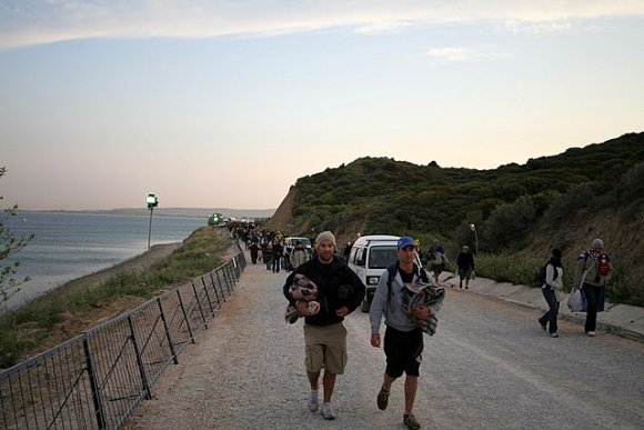 Gallipoli, Anzac Cove - Anzac Day 2007, After Dawn Service