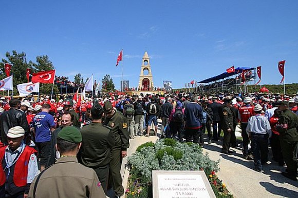 Gallipoli, 57th Regiment Memorial - Anzac Day 2007, Turkish 57th Regiment Memorial Service