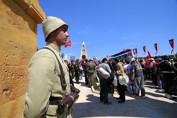 Gallipoli, 57th Regiment Memorial - Anzac Day 2007, Turkish 57th Regiment Memorial Service