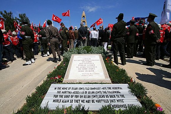 Gallipoli, 57th Regiment Memorial - Anzac Day 2007, Turkish 57th Regiment Memorial Service