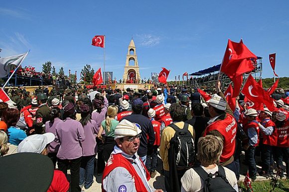 Gallipoli, 57th Regiment Memorial - Anzac Day 2007, Turkish 57th Regiment Memorial Service