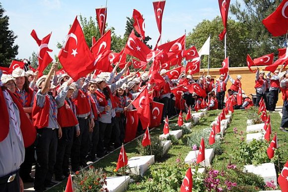 Gallipoli, 57th Regiment Memorial - Anzac Day 2007, Turkish 57th Regiment Memorial Service