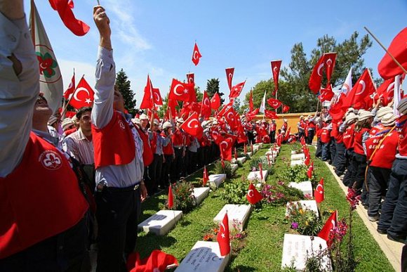Gallipoli, 57th Regiment Memorial - Anzac Day 2007, Turkish 57th Regiment Memorial Service
