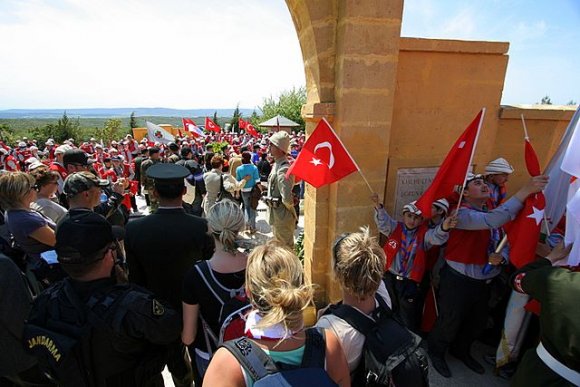 Gallipoli, 57th Regiment Memorial - Anzac Day 2007, Turkish 57th Regiment Memorial Service