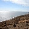 Gökçeada - İnce Burun(Ince Cape - Avlaka Burnu). On the right side you can see the furthest west point of Turkey.