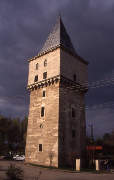 Edirne - Justice Tower, a part of old Edirne Palace.