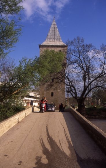 Edirne - Justice Tower, a part of old Edirne Palace.