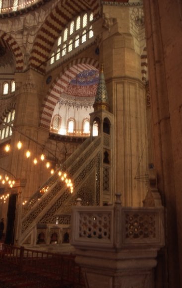 Edirne - Mimber of Selimiye Mosque