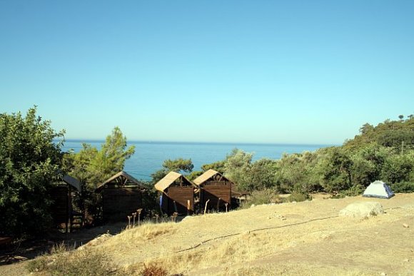 Bungalows in Kabak Bay