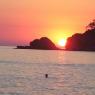 Sunset in Kabak Beach