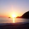 Sunset in Kabak Beach