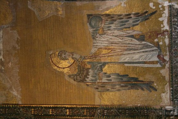 Mosaic of an angel