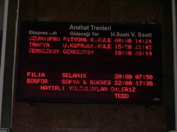 Timetable