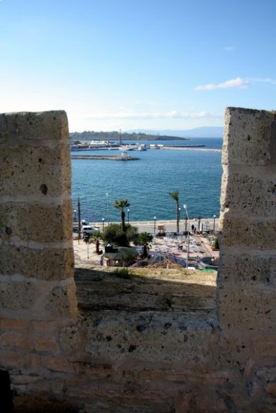 Inside Çeşme Castle