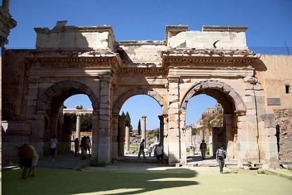 Ephesus - South gate of agora