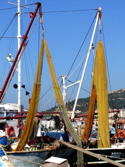Foça - Fishermen boats