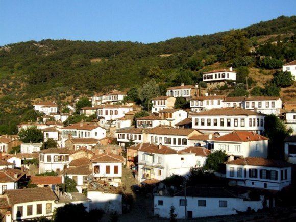 Şirince - A house in Şirince. Most houses built in 19. century or earlier when Sirince was predominantly a Greek village.