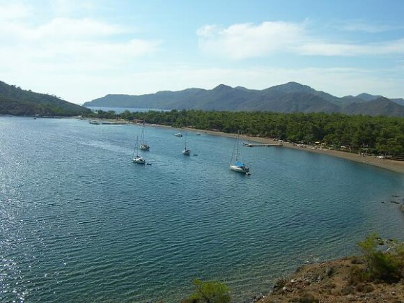 A bay in Datça