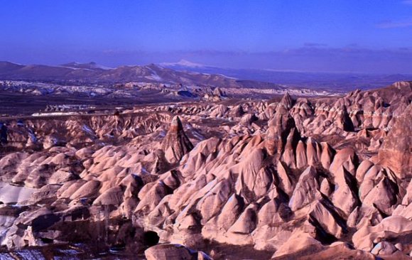Cappadocia's famous rocks