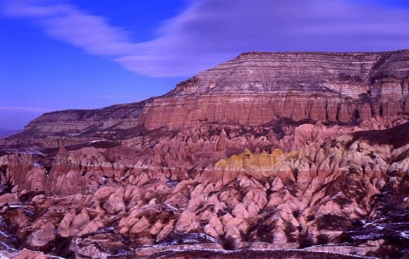 Cappadocia's famous rocks