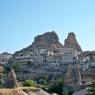 Uçhisar is the highest point in Cappadocia.