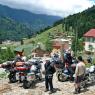 Motorcyles in the Ayder Plateau.