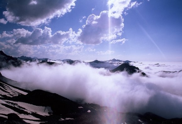 Kaçkarlar - Clouds in Kaçkarlar region