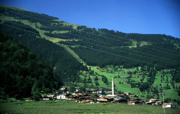 A village in highland of Trabzon